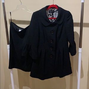 Jacket and skirt set